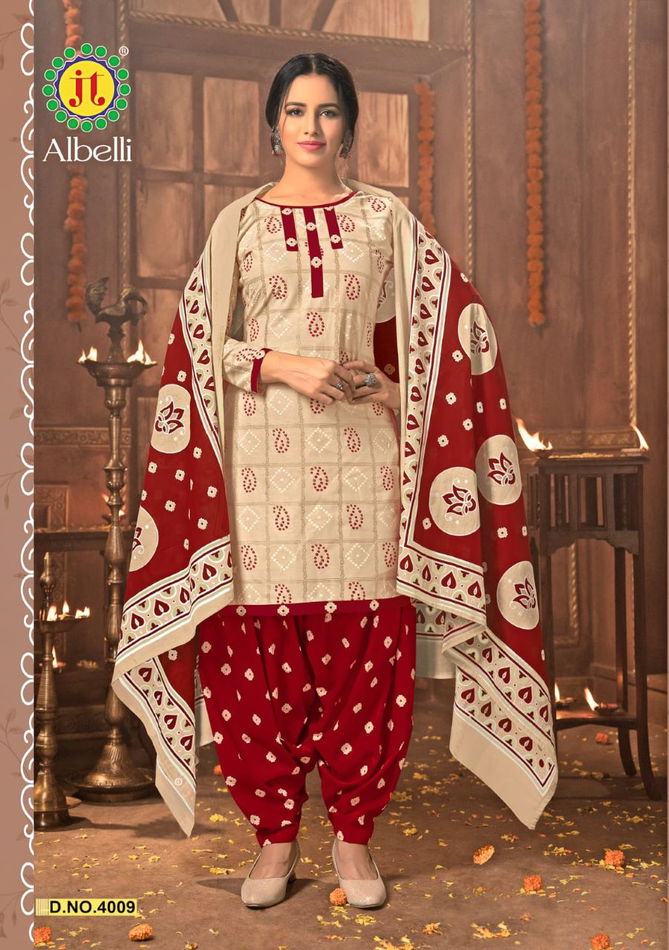 Jt Albelli 4 Daily Wear Wholesale Dress Material Collection